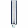 San Jamar Large Water Pull-Type Cup Dispenser With Removable Cap - Pkg Qty 6