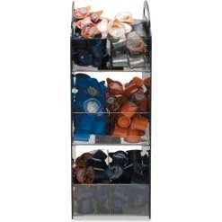 Advantus Compact Condiment Organizer, 6-1/8w x 8d x 18h, Black