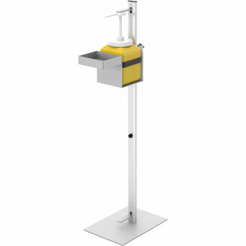 Global Industrial Touch Free Condiment Dispenser, Silver 3 Global Industrial Touch Free Condiment Dispenser, Silver