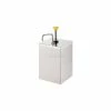 Server Products Server 67580, Stainless Steel Pump w/Shroud, Holds #10 Can (Not Included), Thick Condiments -Dispensers & Organizers Sales 30359451