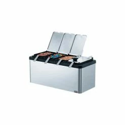Server Products Server Complete Insulated Mini Bar, w/ (4) 1/9-Size Jar, Lids & Ladles