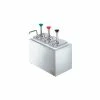 Server Products Server 82870, Non-Insulated Rail w/ (3) Stainless Steel Pumps & (3) Deep Fountain Jars -Dispensers & Organizers Sales 30359898
