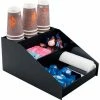 Advantus Vertiflex VFCC-1200 - Horizontal Condiment Organizer, 9 Compartments, Black -Dispensers & Organizers Sales ADU VFCC 1200