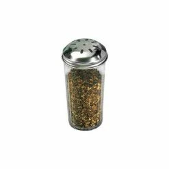American Metalcraft 3317 - Spice Shaker, 12 Oz., Dishwasher Safe, San Plastic, Stainless Steel Top