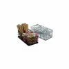 American Metalcraft BNCC48 - Birdnest Coffee Caddy, 8-1/2"L x 4-3/8"W x 3-1/8"H, Wire, Chrome -Dispensers & Organizers Sales AIM BNCC48