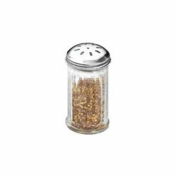 American Metalcraft SAN317 - Spice Shaker, 12 Oz., San Plastic W/ Stainless Steel Top