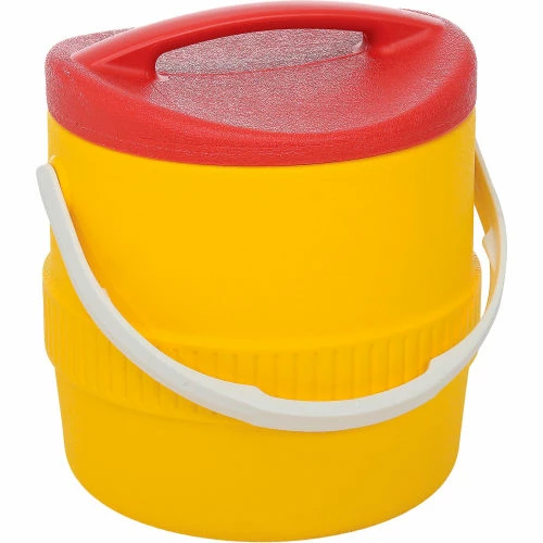 Igloo 431 - Beverage Cooler, Insulated, Yellow / Red, 3 Gallons 4 Igloo 431 - Beverage Cooler, Insulated, Yellow / Red, 3 Gallons - Image 2