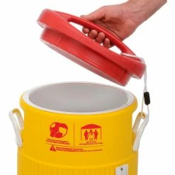 Igloo 48153 - Water & Beverage Cooler, Heat Stress Solution, Yellow, 5 Gallons -Dispensers & Organizers Sales B335584 03 1