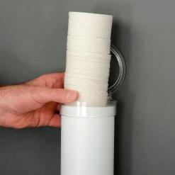 San Jamar C3165WH - Cup Dispensers, Medium, Pull-Type, White, 16" Tube, High Impact Plastic 20 San Jamar C3165WH - Cup Dispensers, Medium, Pull-Type, White, 16" Tube, High Impact Plastic -Dispensers & Organizers Sales B378445 05