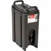Cambro 500LCD110 - Camtainer Beverage Carrier, 4-3/4 Gallon, 16-1/2"D x 9"W x 24-1/4"H, Black -Dispensers & Organizers Sales B469059