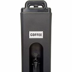 Cambro 500LCD110 - Camtainer Beverage Carrier, 4-3/4 Gallon, 16-1/2"D x 9"W x 24-1/4"H, Black -Dispensers & Organizers Sales B469059 04