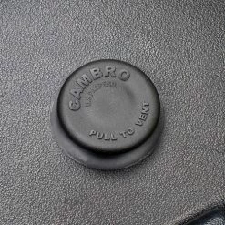 Cambro 500LCD110 - Camtainer Beverage Carrier, 4-3/4 Gallon, 16-1/2"D x 9"W x 24-1/4"H, Black -Dispensers & Organizers Sales B469059 10