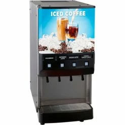 Bunn Silver Series® 4-Flavor Cold Beverage System, IC Display, Water Dispense