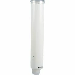 San Jamar C4160WH, Small Pull-Type Water Cup Dispenser, 3-5 oz., White - Pkg Qty 12 8 San Jamar C4160WH, Small Pull-Type Water Cup Dispenser, 3-5 oz., White - Pkg Qty 12 -Dispensers & Organizers Sales C4160WH FULL RIGHT