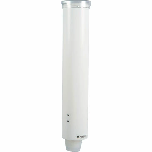 San Jamar C4160WH, Small Pull-Type Water Cup Dispenser, 3-5 oz., White - Pkg Qty 12 5 San Jamar C4160WH, Small Pull-Type Water Cup Dispenser, 3-5 oz., White - Pkg Qty 12 - Image 3