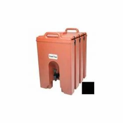 Cambro 1000LCD110 - Camtainer Beverage Dispenser, Insulated, 11-3/4 Gallon, 20-3/4x16x24-3/4, Black