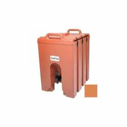 Cambro 1000LCD157 - Camtainer Beverage Dispenser, Insulated, 11-3/4 Gallon, 20-3/4x16x24-3/4, Beige