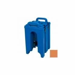 Cambro 100LCD157 - Camtainer Beverage Carrier,1-1/2 Gallon, Insulated, Coffee Beige