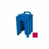 Cambro 100LCD158 - Camtainer Beverage Carrier, 10-3/8" x 11-3/4" x 17-1/4", 1-1/2 Gallon, Hot Red -Dispensers & Organizers Sales CAB 100LCD158