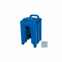 Cambro 100LCD401 - Camtainer Beverage Carrier, 1-1/2 Gallon, Insulated, Slate Blue