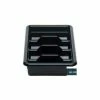 Cambro 1120CBR110 - Cutlery Box, 4 Comp. 11-3/8"L x 20-7/16"W x 3-3/4"H, Hi-Impact Plastic, Black - Pkg Qty 12 2 Cambro 1120CBR110 - Cutlery Box, 4 Comp. 11-3/8"L x 20-7/16"W x 3-3/4"H, Hi-Impact Plastic, Black - Pkg Qty 12 -Dispensers & Organizers Sales CAB 1120CBR110