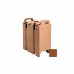 Cambro 350LCD131 - Camtainer Soup Carrier, No Spigot, Insulated Plastic, 3-3/8 Gallon, Dark Brown