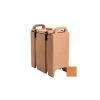 Cambro 350LCD157 - Camtainer Soup Carrier, No Spigot, 3-3/8 Gallon, 16-1/2x9x18-3/8, Coffee Beige -Dispensers & Organizers Sales CAB 350LCD157