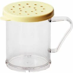 Cambro 96SKRC135 - Shaker With Cheese Lid, Clear - Pkg Qty 12