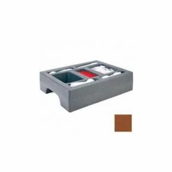 Cambro LCDCH10131 - Condiment Holder, Fits 1000LCD, 20"D x 16"W x 5"H, Dark Brown