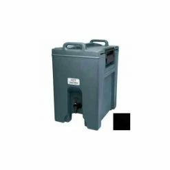 Cambro UC1000110 - Ultra Camtainer Beverage Carrier, Insulated Plastic, 10-1/2 Gal. Capacity, Black