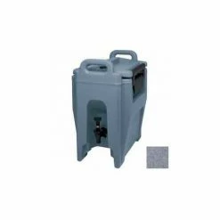 Cambro UC250191 - Ultra Camtainer Beverage Carrier, Insulated Plastic, 2-3/4 Gallon Capacity, Gray