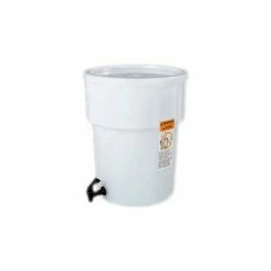 Carlisle 221002 - Round Dispenser 5 Gallon, White