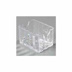 Carlisle 454907 - Crystalite® Sugar Caddy, Holds 20 Packets, Clear - Pkg Qty 24
