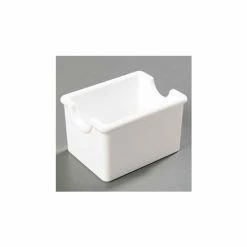 Carlisle 455002 - Sugar Caddy, Holds 20 Packets, White - Pkg Qty 24