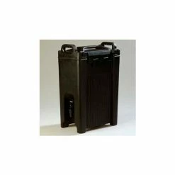 Carlisle XT500003 - Cateraid Beverage Server, 5 Gallon, Insulated, Wide Sure-Latch™, Black