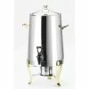 Cal-Mil 1009 Stainless Steel Coffee Urn 13"W x 13"D x 20"H -Dispensers & Organizers Sales CP6 1009