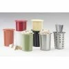 Cal-Mil 1017-62 Utensil / Condiment Cylinders 4-1/2" Dia. X 5-1/2" H Terra Cotta - Pkg Qty 3 -Dispensers & Organizers Sales CP6 1017 62