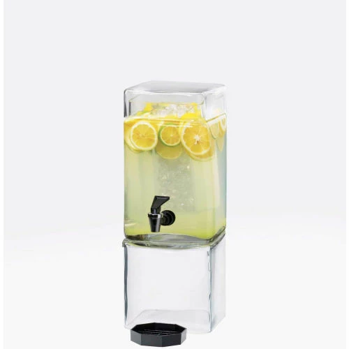 Cal-Mil 1112-3A Classic Acrylic Beverage Dispenser W/Handles 3 Gallon 7-1/2"W x 7-1/2"D x 26-1/2"H 3 Cal-Mil 1112-3A Classic Acrylic Beverage Dispenser W/Handles 3 Gallon 7-1/2"W x 7-1/2"D x 26-1/2"H