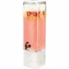 Cal-Mil 1112-3AH Classic Acrylic Beverage Dispenser With Handles 3 Gallons 9-1/2"W x 7"D x 26"H -Dispensers & Organizers Sales CP6 1112 3AH