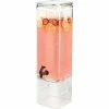 Cal-Mil 1112-5AINFH Classic Acry. Beverage Dispenser Inf. Chamber 5G. 8-7/8"W x 11-3/8"D x 29-1/4"H