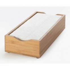 Cal-Mil 1234 Bamboo Napkin Holder 9-1/2"W x 4-3/4"D x 2"H
