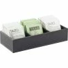 Cal-Mil 1246-13 Classic Packet Display 9-1/2"W x 4-3/8"D x 2-1/8"H Black -Dispensers & Organizers Sales CP6 1246 13