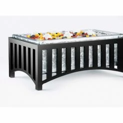 Cal-Mil 1365-12-13 Mission Ice Housing 22"W x 14"D x 8-1/2"H Black