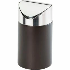 Cal-Mil 1717-96 Midnight Countertop Trash Bin 5"W x 5"D x 7"H