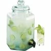 Cal-Mil 1745 Glass Infusion Dispenser 2 Gallon 9" Dia. X 18"H -Dispensers & Organizers Sales CP6 1745
