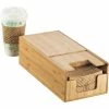 Cal-Mil 2050-60 Bamboo Coffee Sleeve Dispenser 5-3/4"W x 12"D x 3-3/4"H -Dispensers & Organizers Sales CP6 2050 60