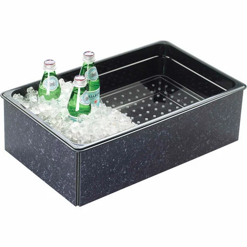 Cal-Mil 368-12-17 Fully Insulated Ice Housing 12"W x 20"D x 6"H Charcoal Granite 3 Cal-Mil 368-12-17 Fully Insulated Ice Housing 12"W x 20"D x 6"H Charcoal Granite