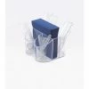Cal-Mil 910 Classic Flatware & Napkin Display 8"W x 8"D x 5"H - Pkg Qty 4 -Dispensers & Organizers Sales CP6 910