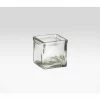 Cal-Mil C4X4GLCN Classic Glass Jar 4"W x 4"D x 4"H - Pkg Qty 3 -Dispensers & Organizers Sales CP6 C4X4GLCN