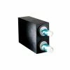 Dispense-Rite® BFL Countertop 2 Cup Dispensing Cabinet - Black -Dispensers & Organizers Sales DEI BFL S 2BT